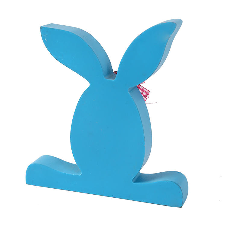 New creative Easter  Bunny wood desktop decoration JX2111080